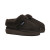CLOUDY FLATFORM FUR MULES - CHOCO